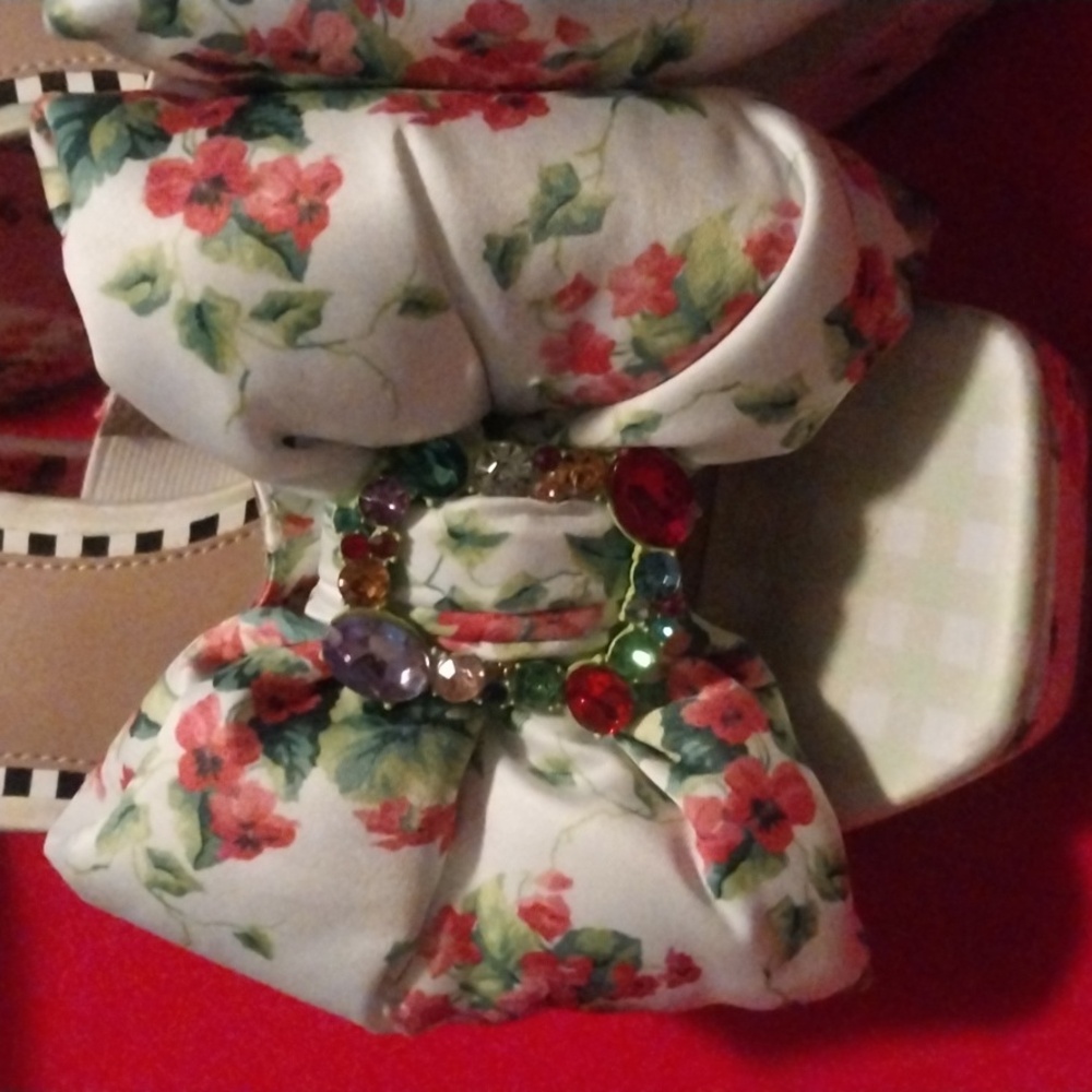 Betsey Johnson Heeled Sandals - Picture 3 of 10